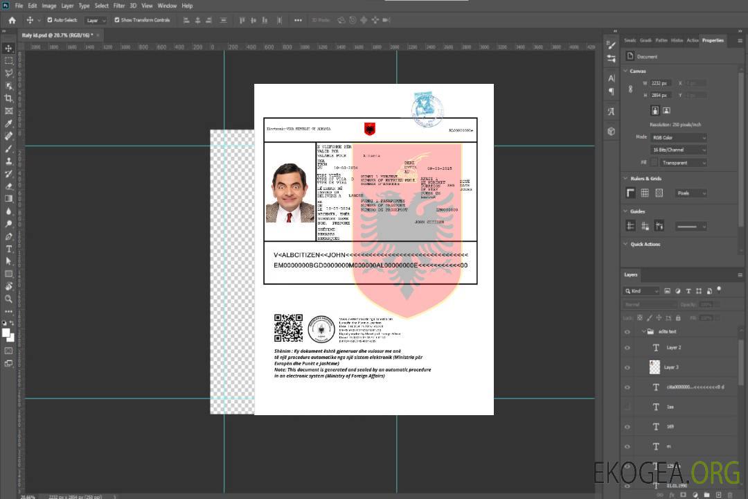 Nouvelle version du visa électronique pour l'Albanie template